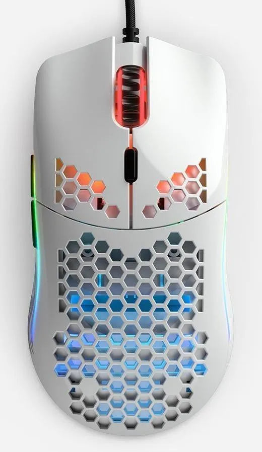 Glorious Model O Minus Wired Gaming Mouse Glossy White - Anigma